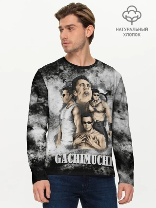 Мужской лонгслив базовый / Gachimuchi | 1.1