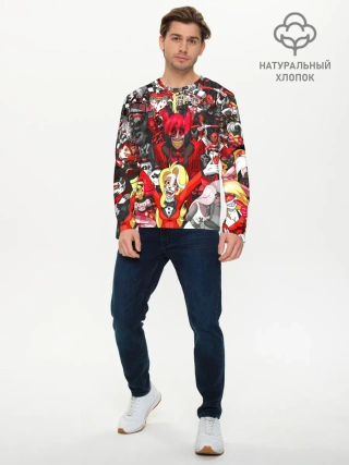 Мужской лонгслив базовый / ОТЕЛЬ ХАЗБИН