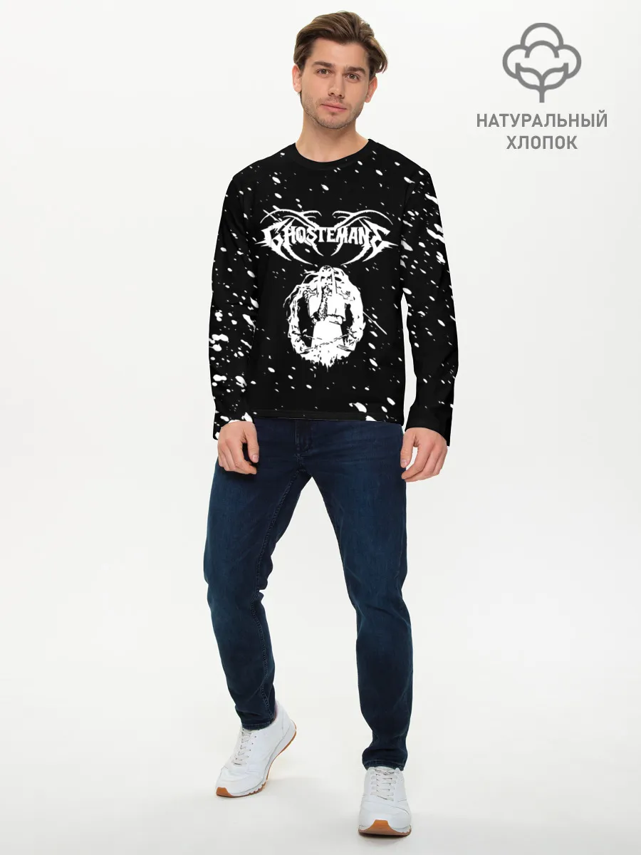 Мужской лонгслив базовый / GHOSTEMANE