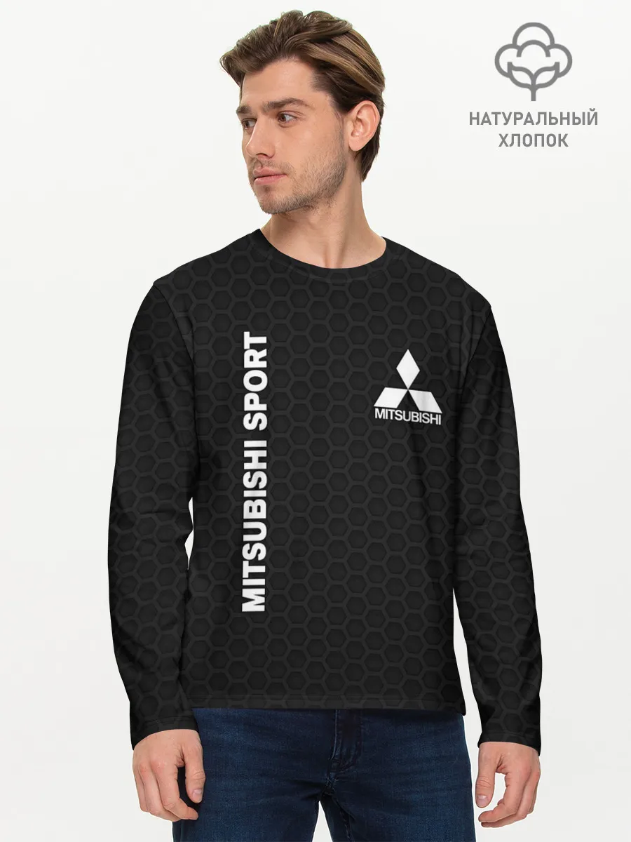 Мужской лонгслив базовый / MITSUBISHI