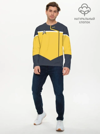 Мужской лонгслив базовый / Звездный костюм № 2