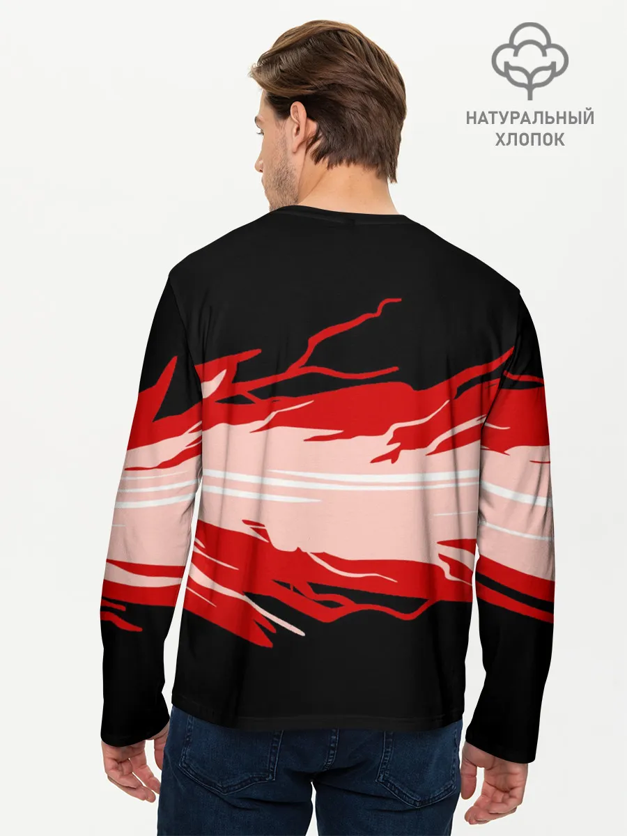 Мужской лонгслив базовый / Among us mem