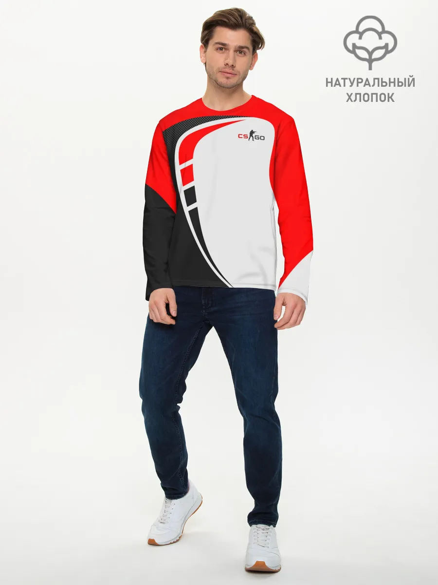 Мужской лонгслив базовый / CS GO