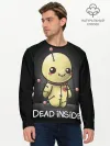 Мужской лонгслив базовый / DEAD INSIDE