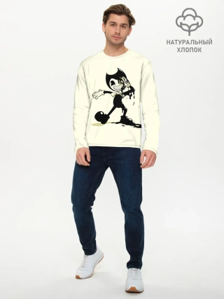 Мужской лонгслив базовый / Bendy And The Ink Machine