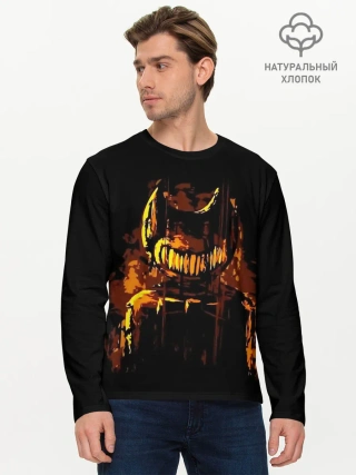 Мужской лонгслив базовый / Bendy And The Ink Machine