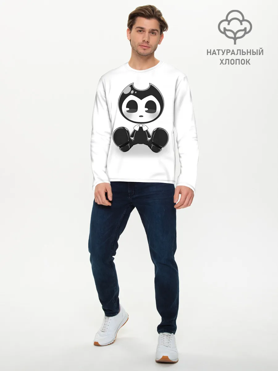 Мужской лонгслив базовый / Bendy And The Ink Machine