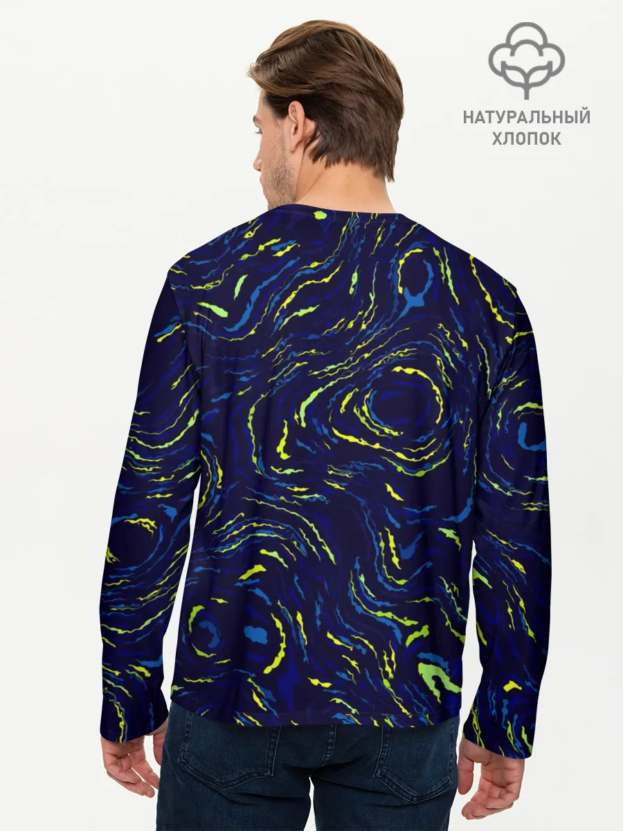 Мужской лонгслив базовый / Among Us | Van Gogh Style
