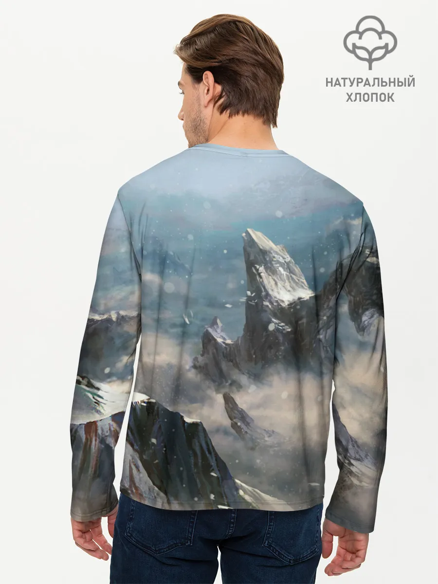 Мужской лонгслив базовый / Baldurs Gate