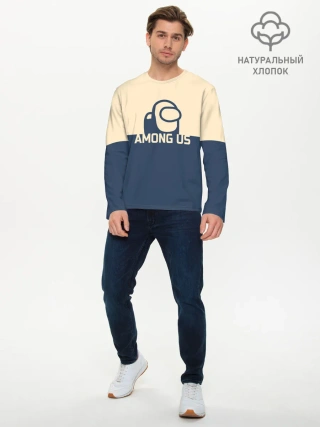 Мужской лонгслив базовый / Among Us