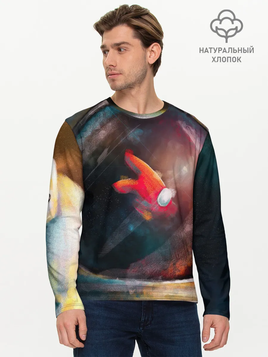 Мужской лонгслив базовый / AMONG US