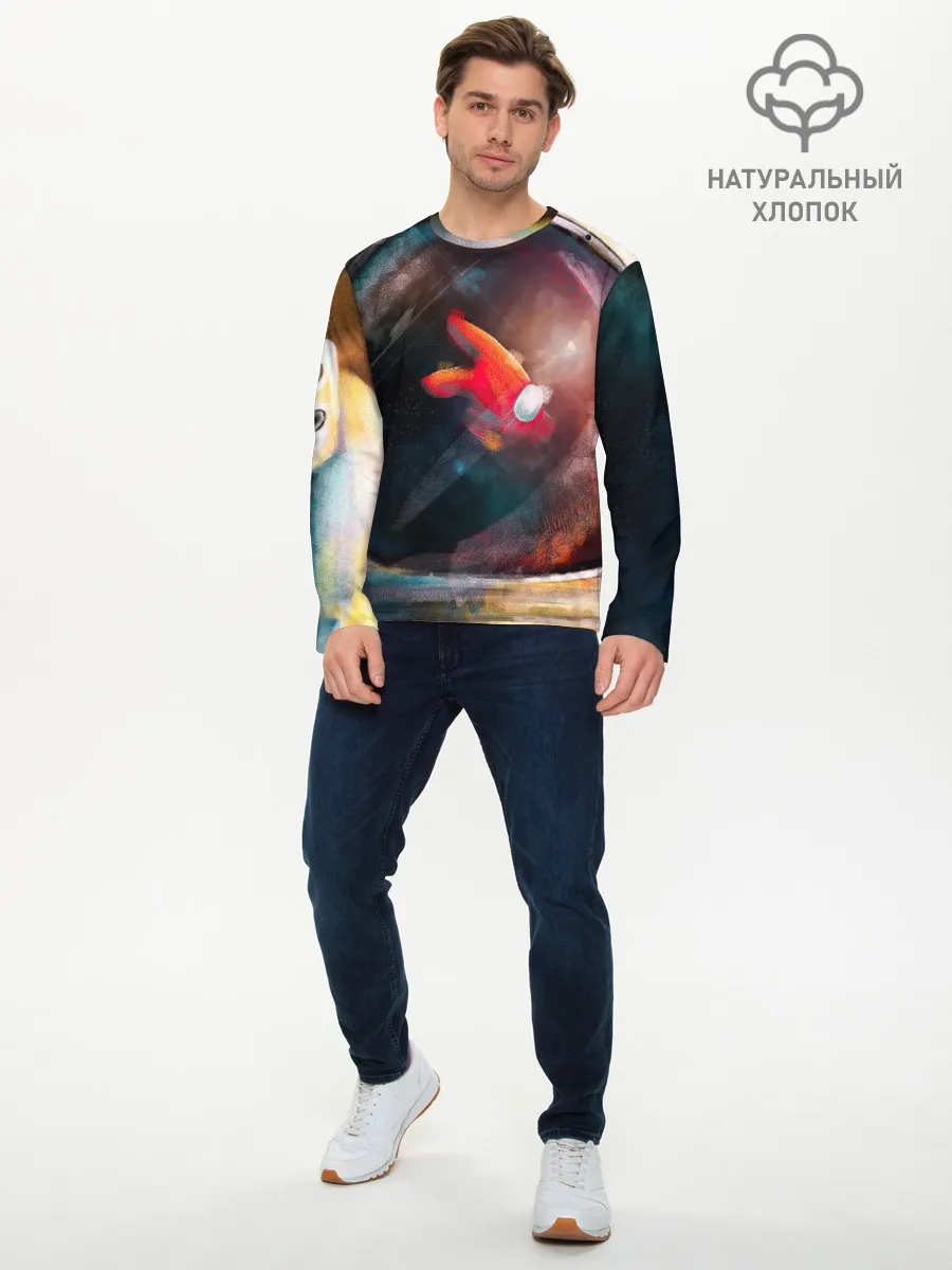 Мужской лонгслив базовый / AMONG US