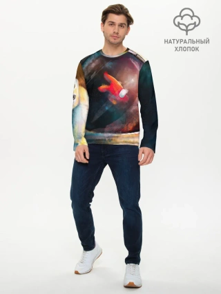Мужской лонгслив базовый / AMONG US