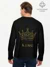 Мужской лонгслив базовый / KING