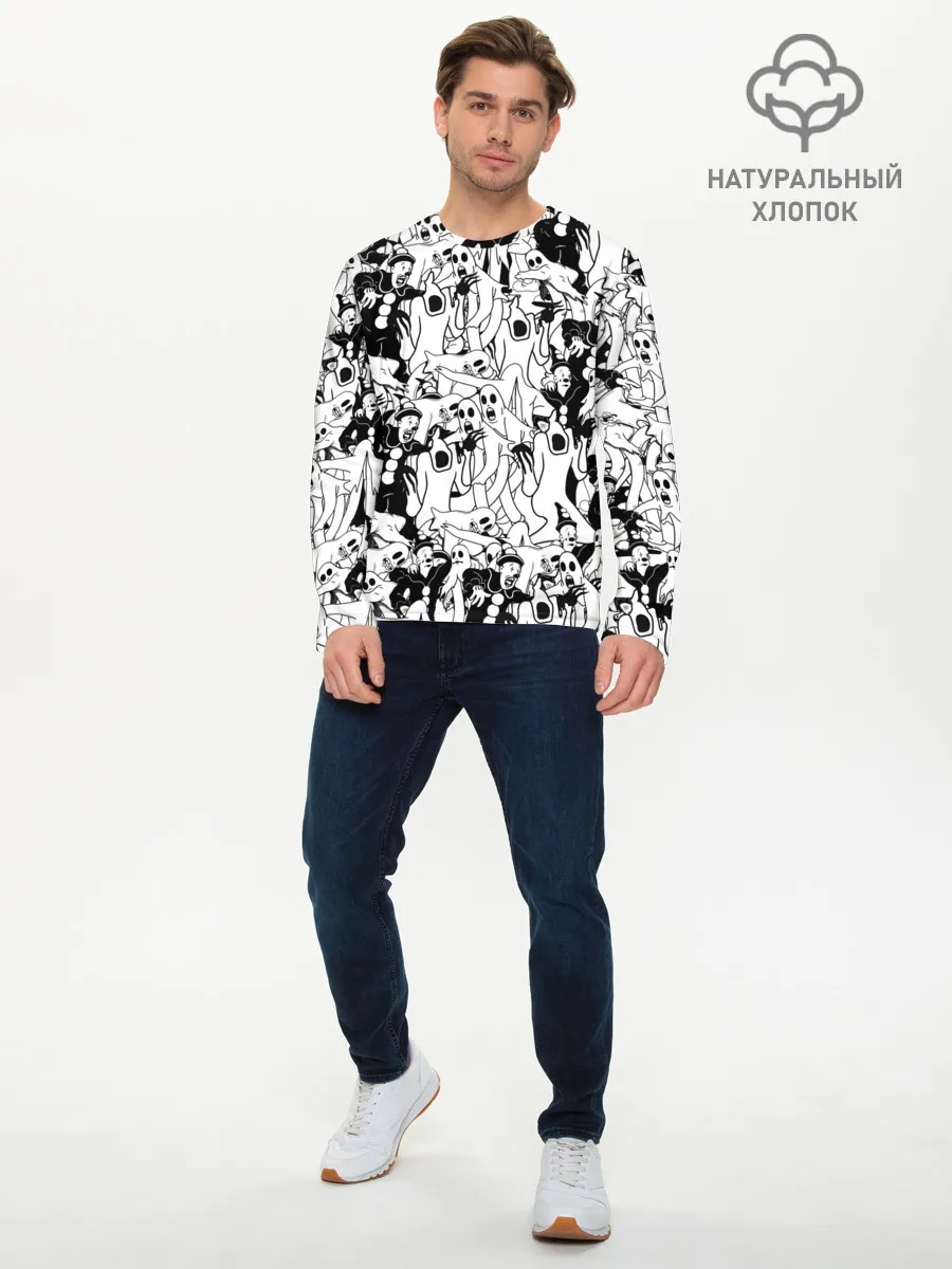 Мужской лонгслив базовый / GHOSTEMANE