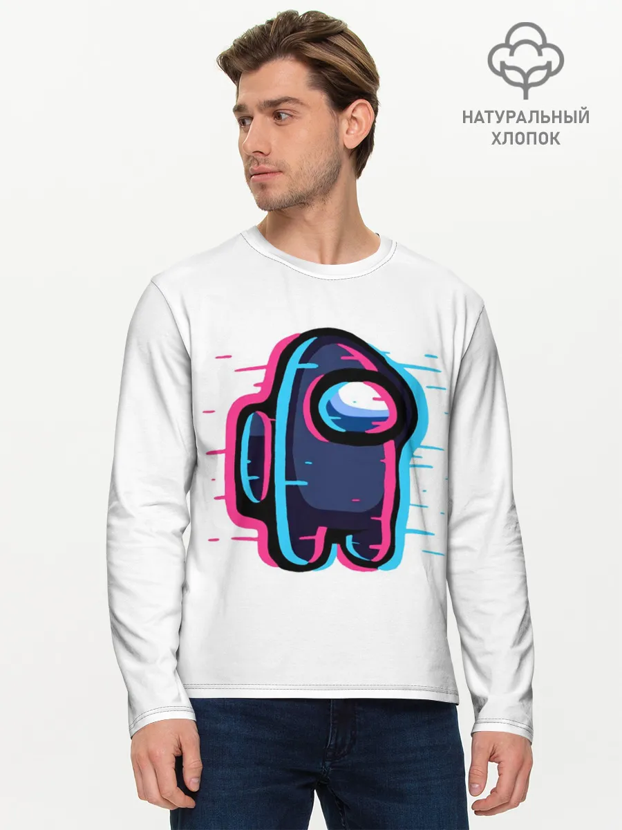 Мужской лонгслив базовый / Among Us