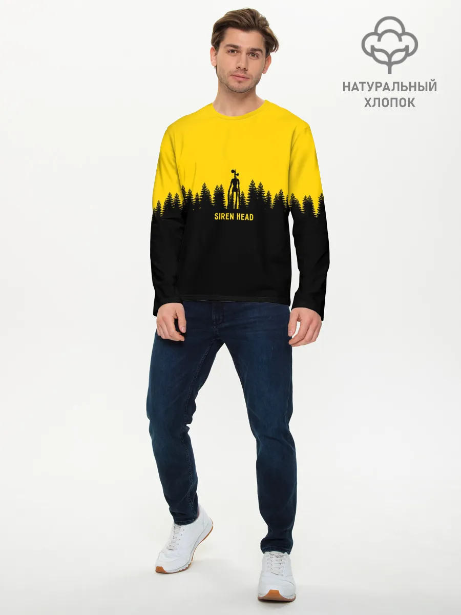 Мужской лонгслив базовый / Siren Head
