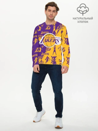 Мужской лонгслив базовый / КОБИ БРАЙАНТ