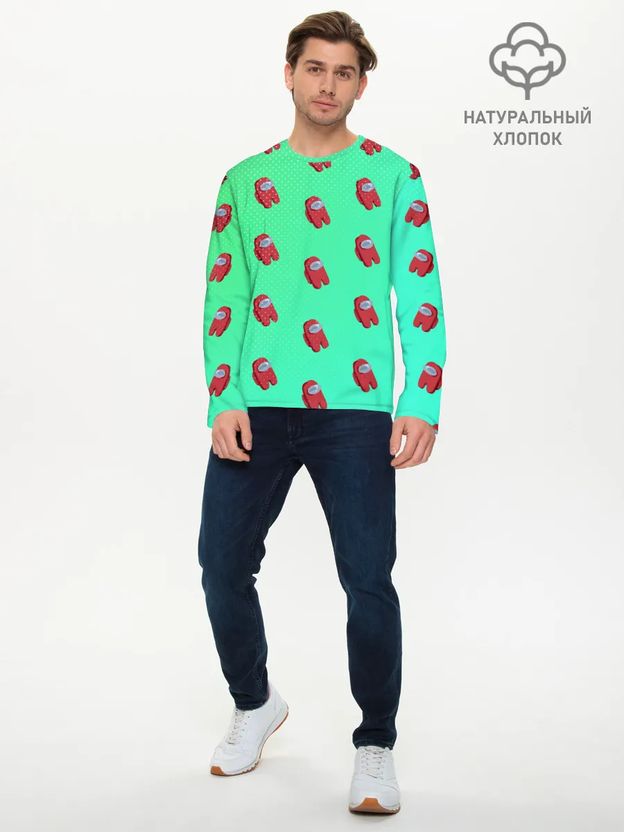 Мужской лонгслив базовый / Among us