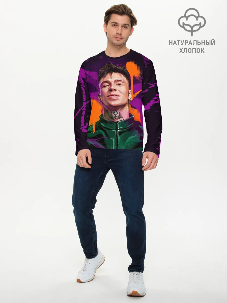 Мужской лонгслив базовый / Niletto