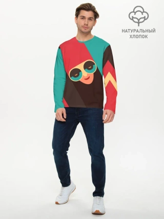 Мужской лонгслив базовый / RETDO FACE