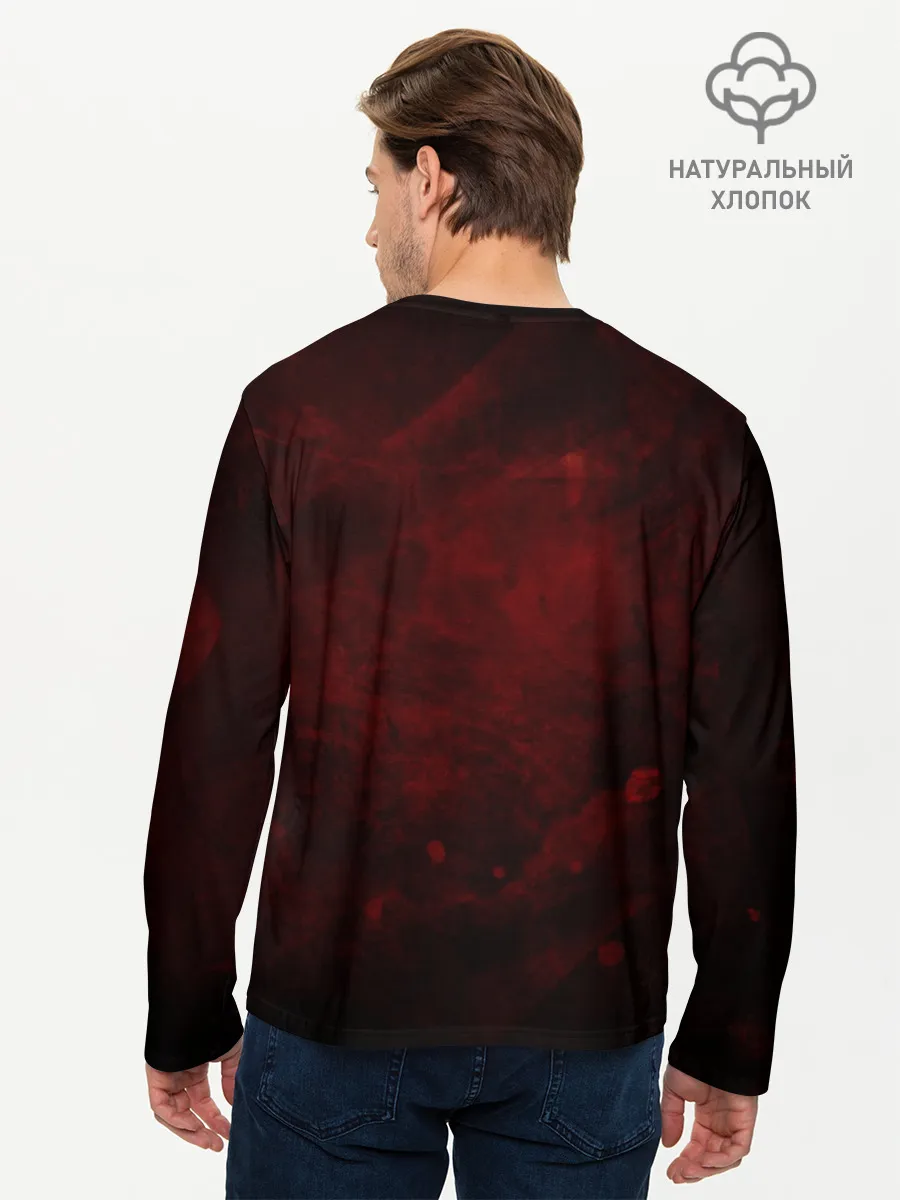 Мужской лонгслив базовый / Кицуне