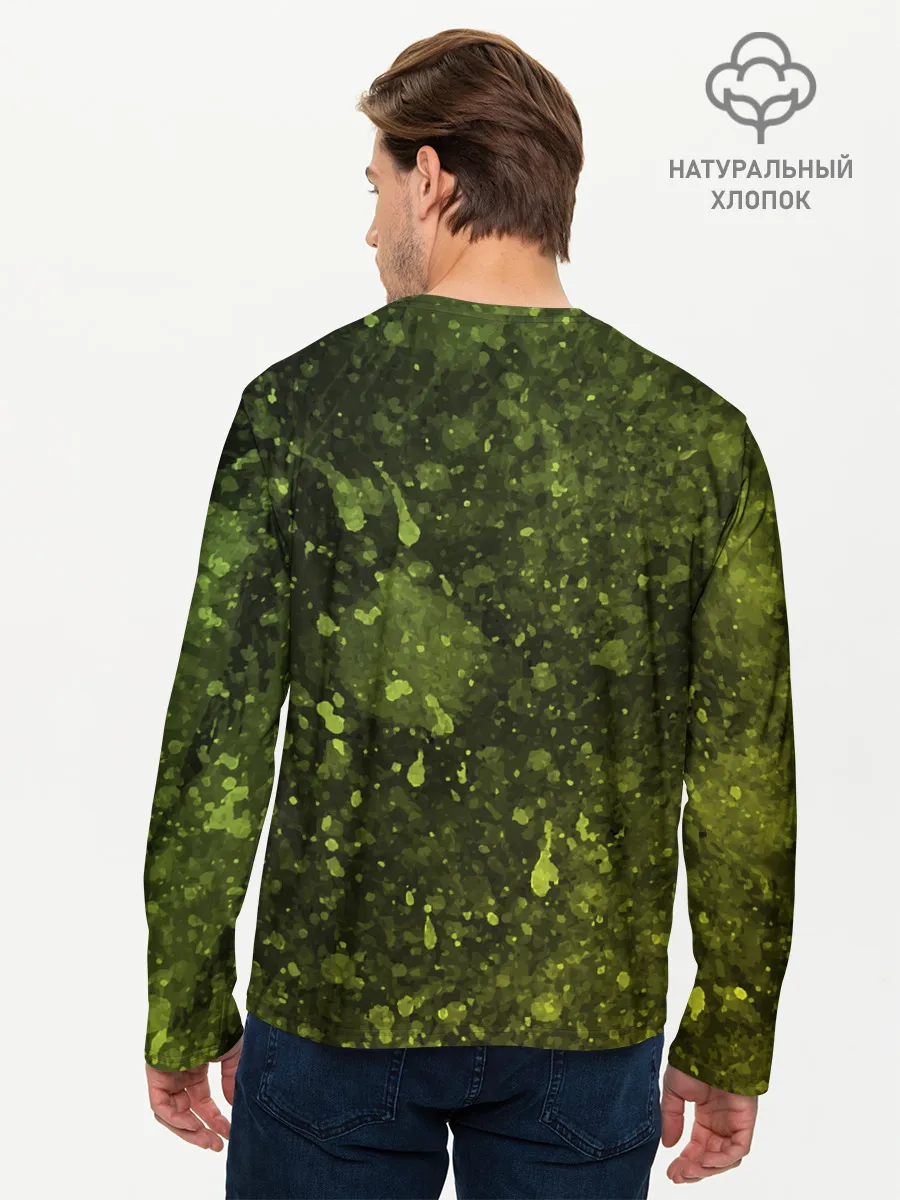 Мужской лонгслив базовый / JOJOS BIZARRE / ZA WARUDO.