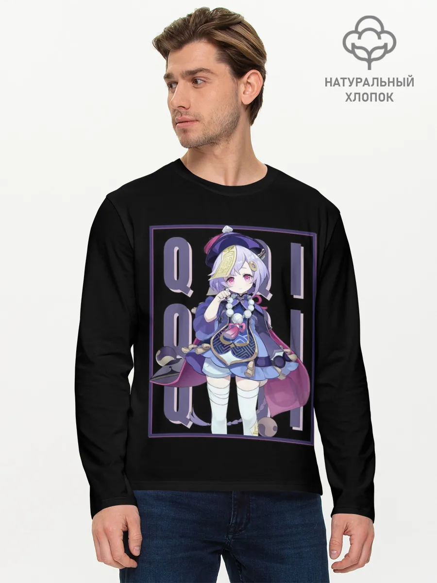 Мужской лонгслив базовый / Genshin Impact