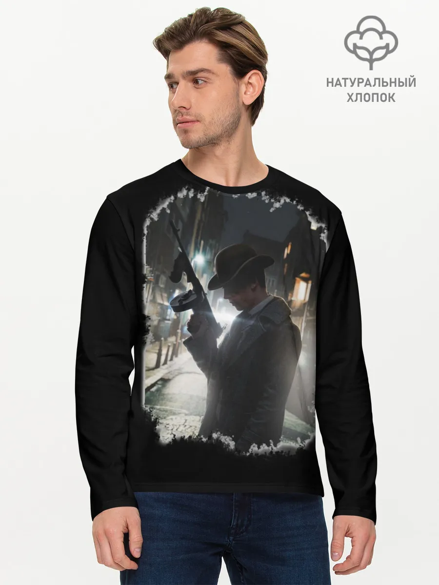 Мужской лонгслив базовый / MAFIA