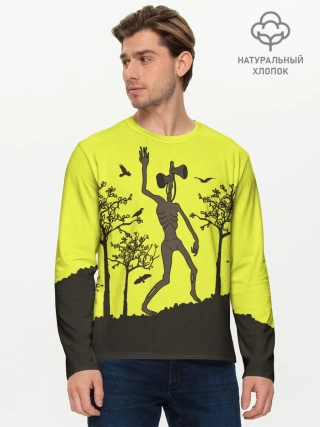 Мужской лонгслив базовый / Siren Head