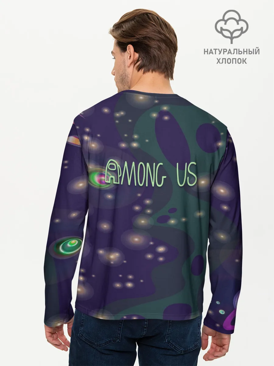 Мужской лонгслив базовый / Among Us