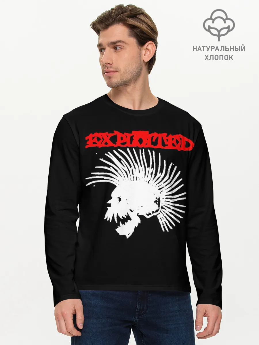 Мужской лонгслив базовый / The Exploited