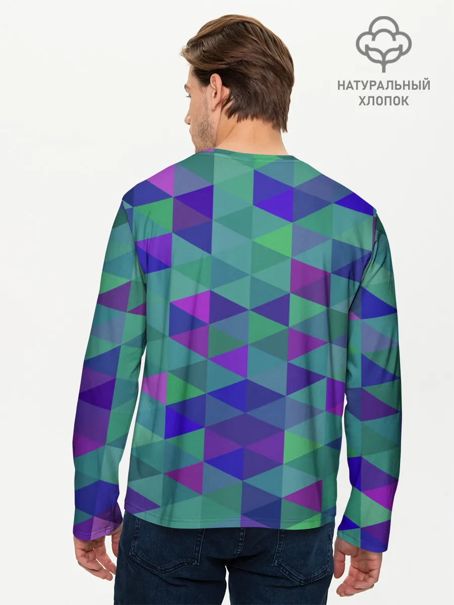 Мужской лонгслив базовый / Minecraft