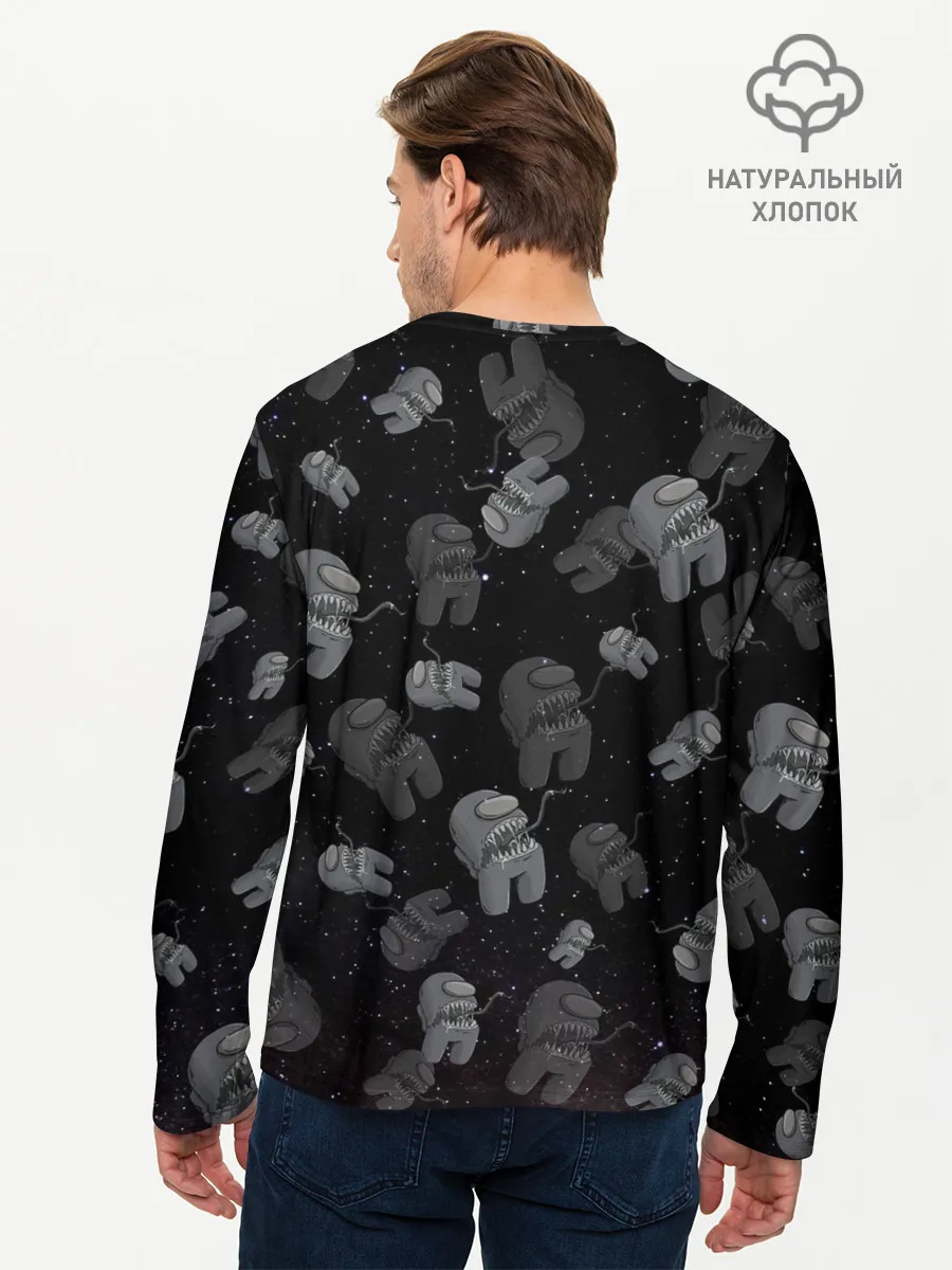 Мужской лонгслив базовый / AMONG US
