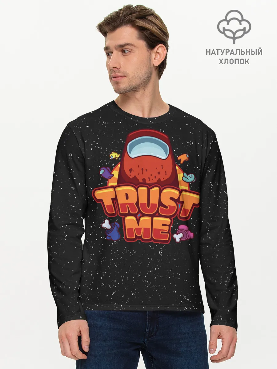 Мужской лонгслив базовый / Among us