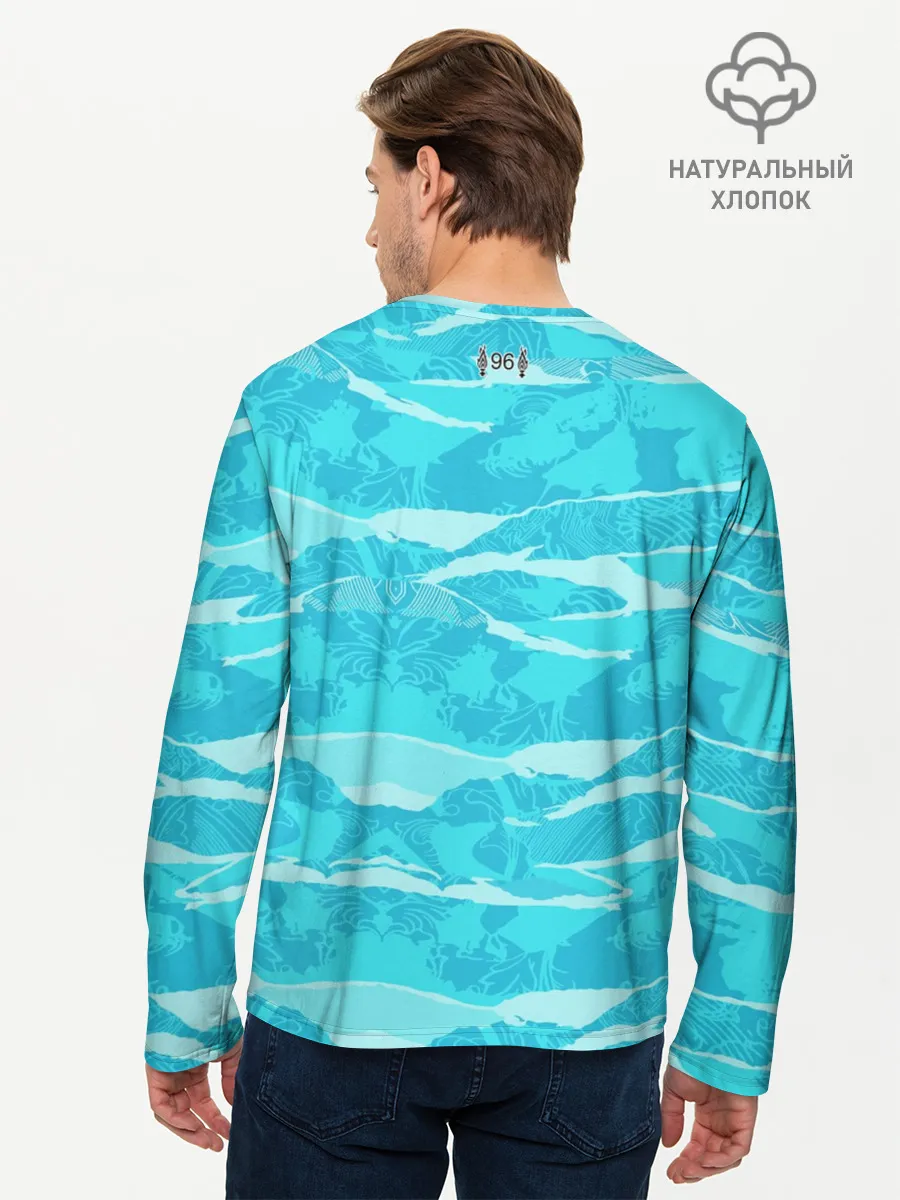 Мужской лонгслив базовый / LIVERPOOL выездная сезон 20/21