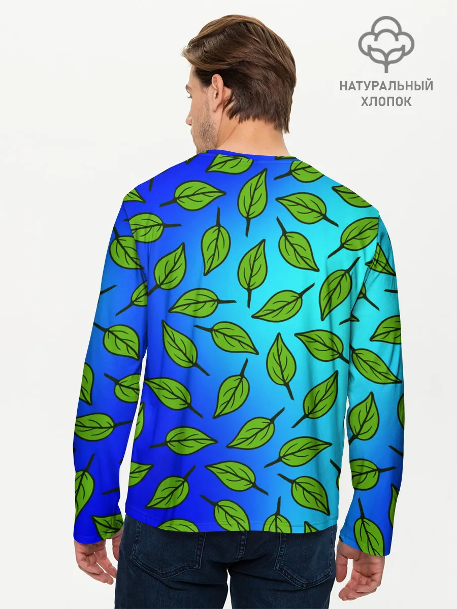 Мужской лонгслив базовый / Панда