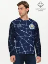 Мужской лонгслив базовый / MAN CITY, разминочная 20/21
