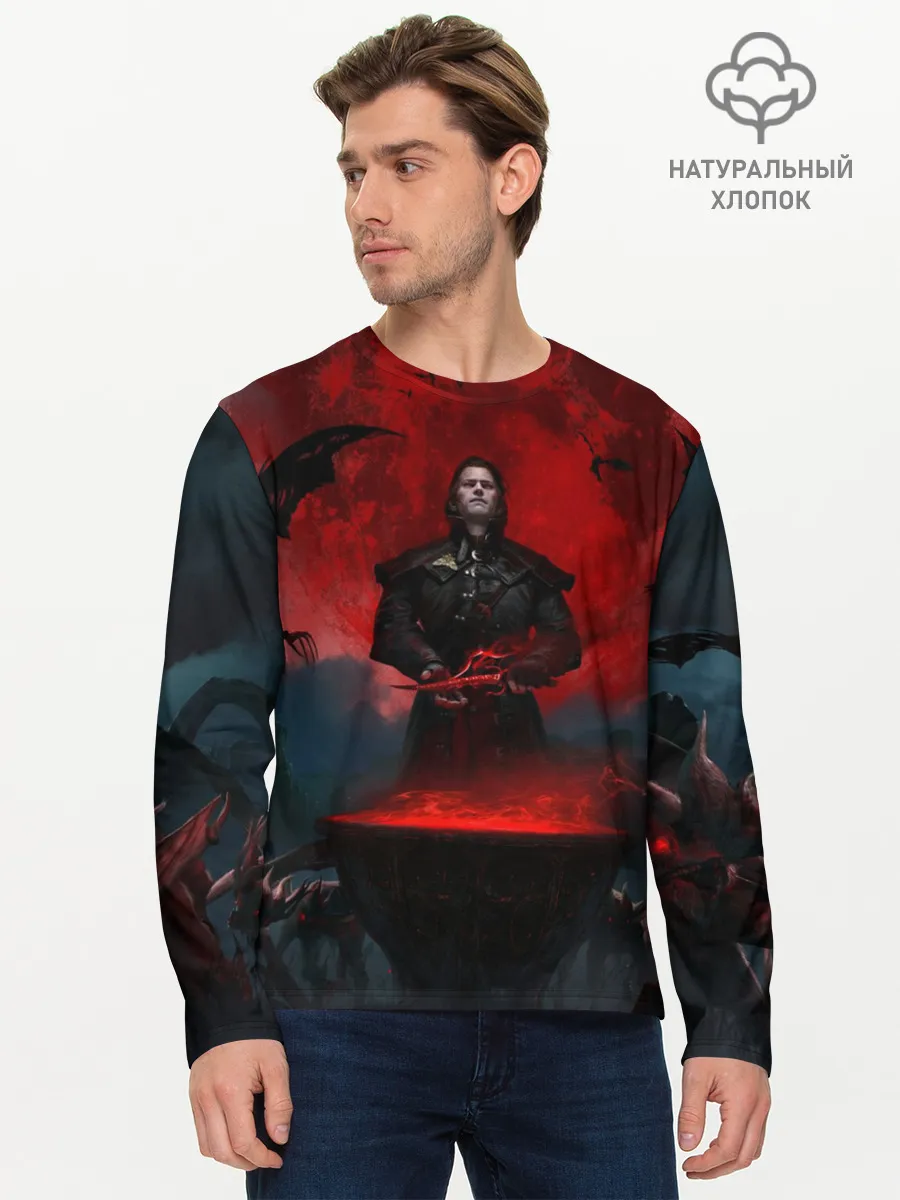 Мужской лонгслив базовый / Детлафф