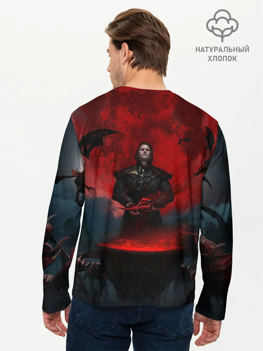 Мужской лонгслив базовый / Детлафф