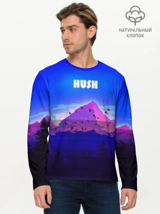 Мужской лонгслив базовый / HUSH