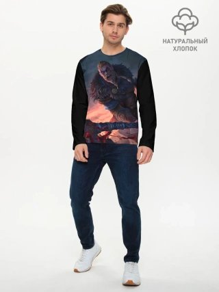 Мужской лонгслив базовый / ASSASSINS CREED VALHALLA
