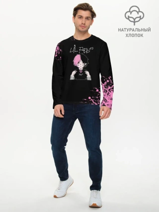 Мужской лонгслив базовый / Лил Пип
