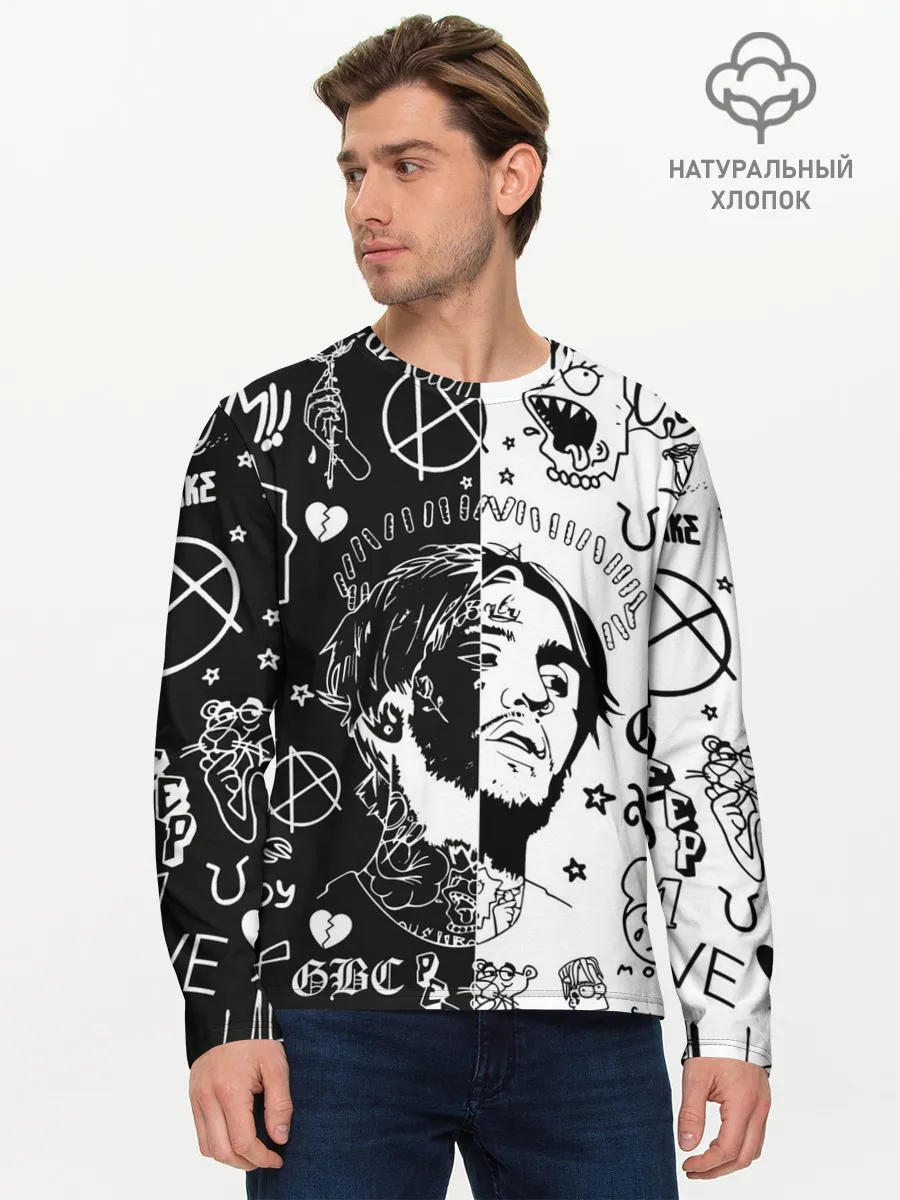 Мужской лонгслив базовый / LIL PEEP