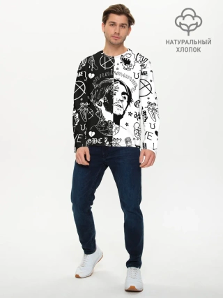 Мужской лонгслив базовый / LIL PEEP