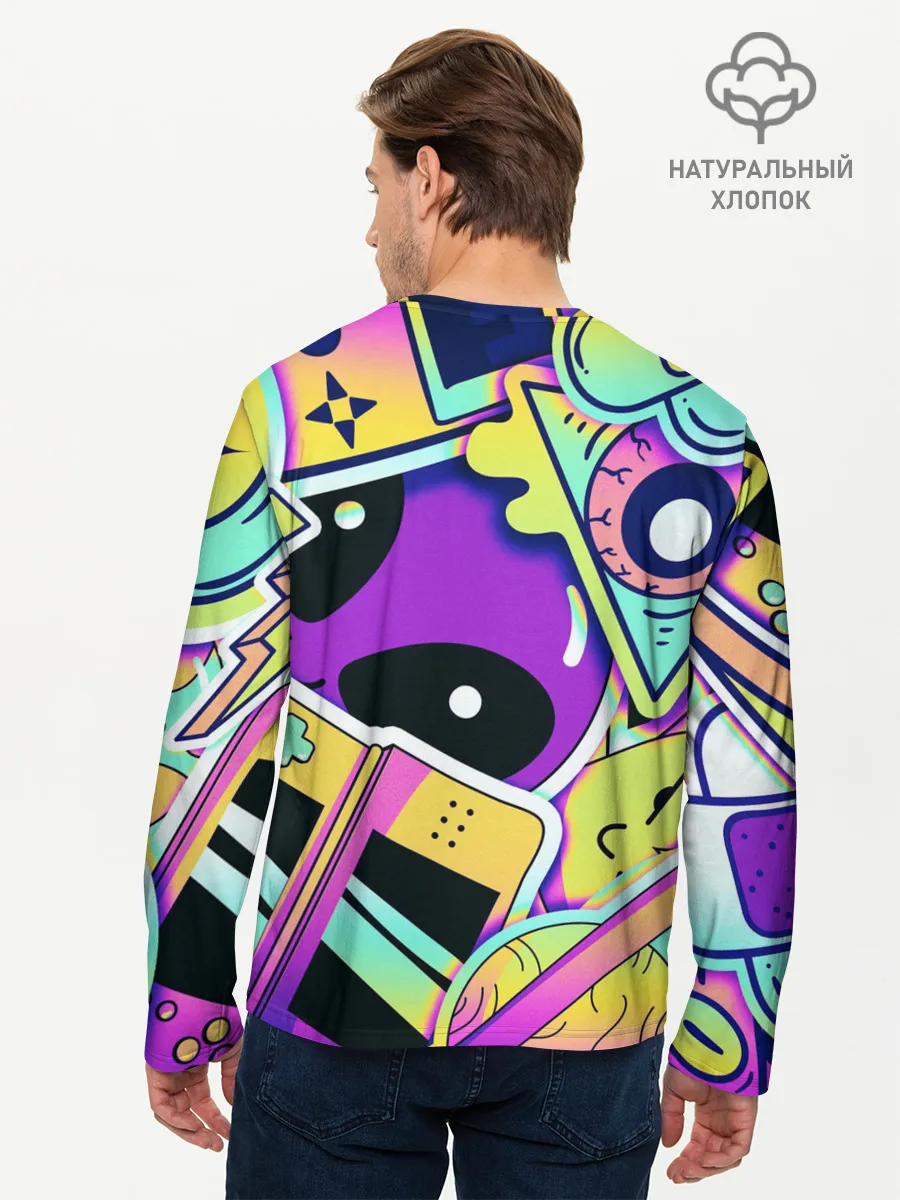 Мужской лонгслив базовый / Alien