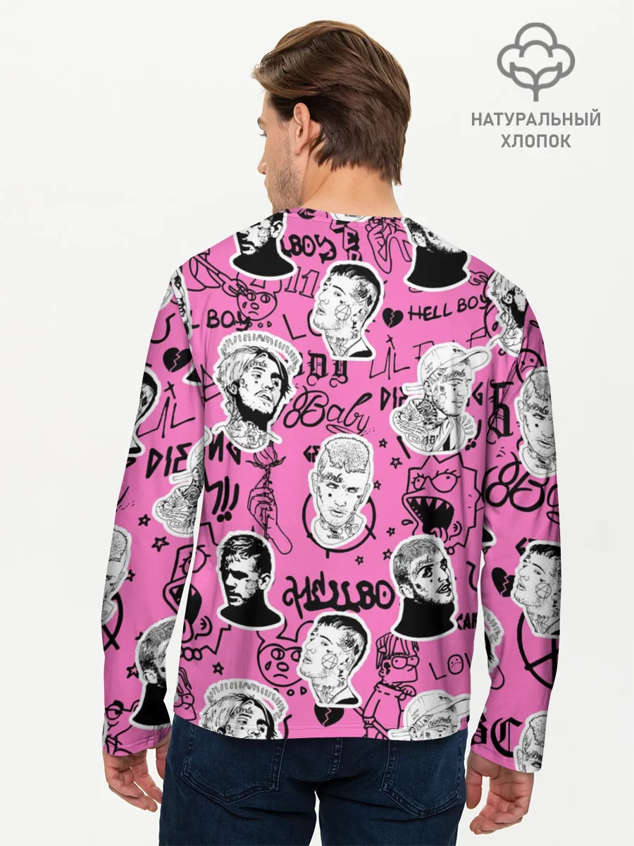 Мужской лонгслив базовый / LIL PEEP