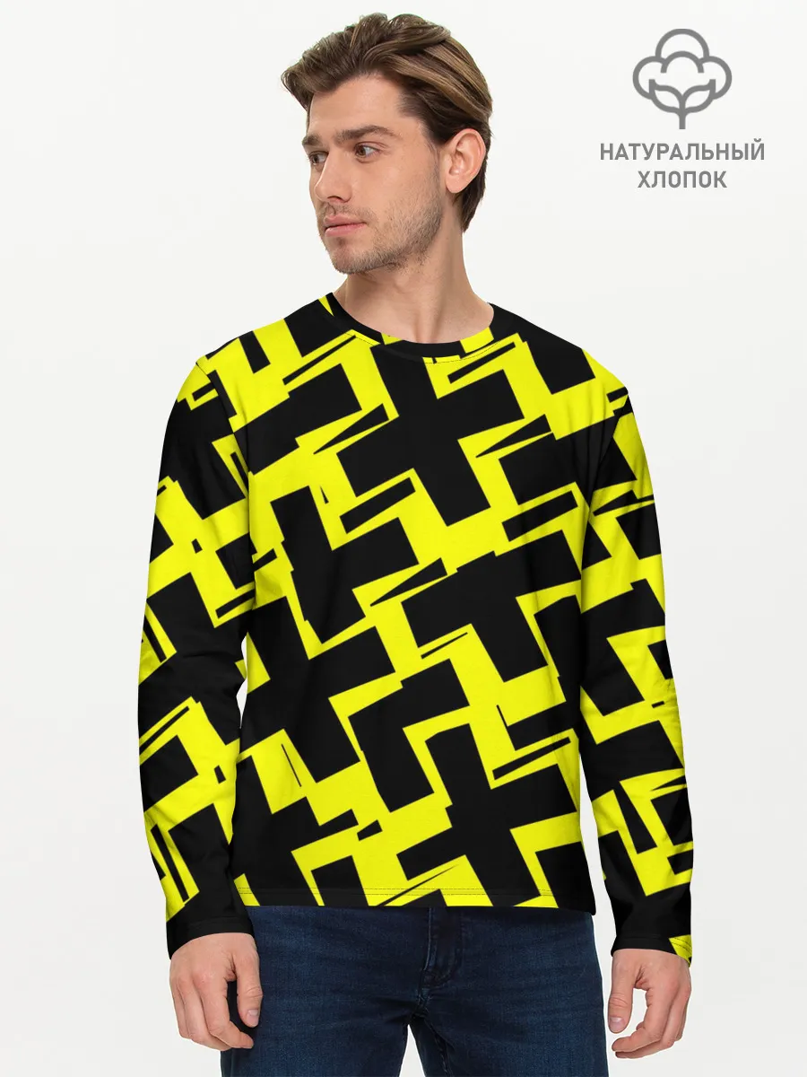 Мужской лонгслив базовый / Background