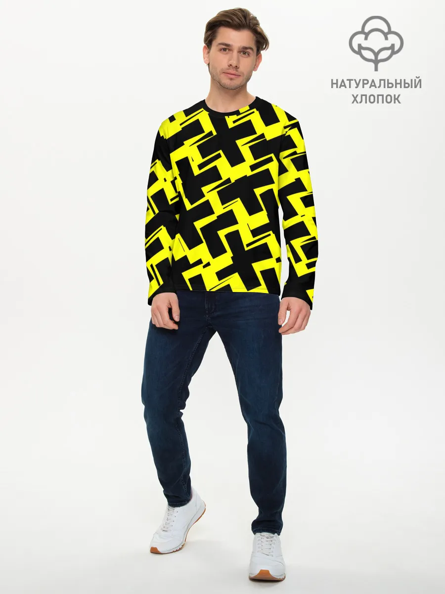 Мужской лонгслив базовый / Background