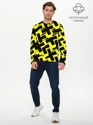 Мужской лонгслив базовый / Background